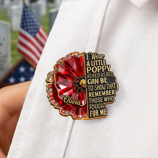 Veteran Tribute - Personalized Veteran Pin