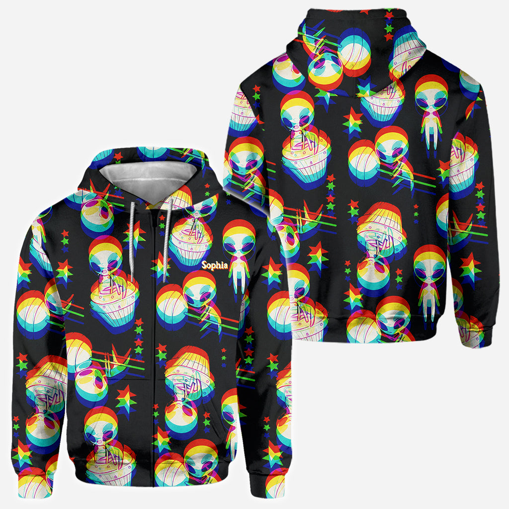 Aliens - Personalized Alien All Over Shirt