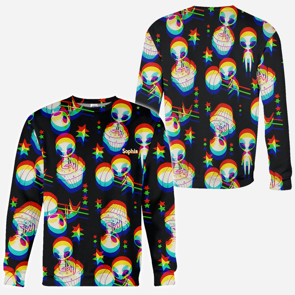 Aliens - Personalized Alien All Over Shirt