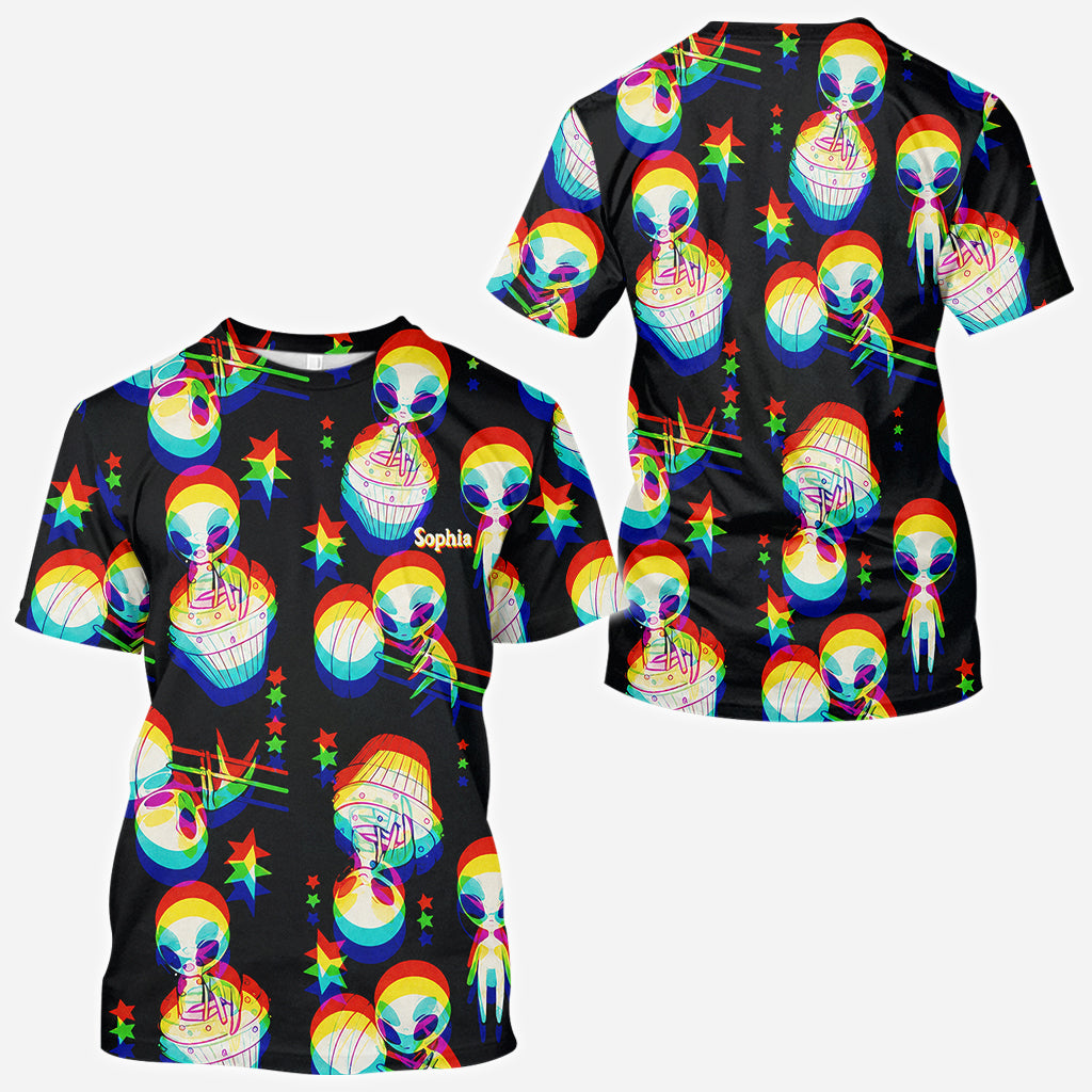 Aliens - Personalized Alien All Over Shirt
