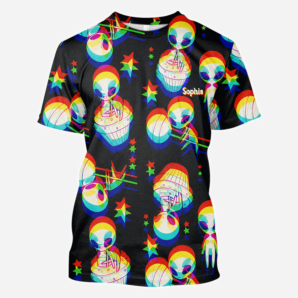 Aliens - Personalized Alien All Over Shirt