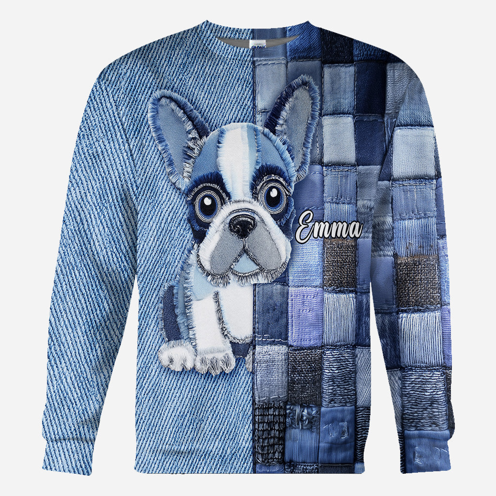 Love French Bulldog - Personalized Dog All Over Shirt