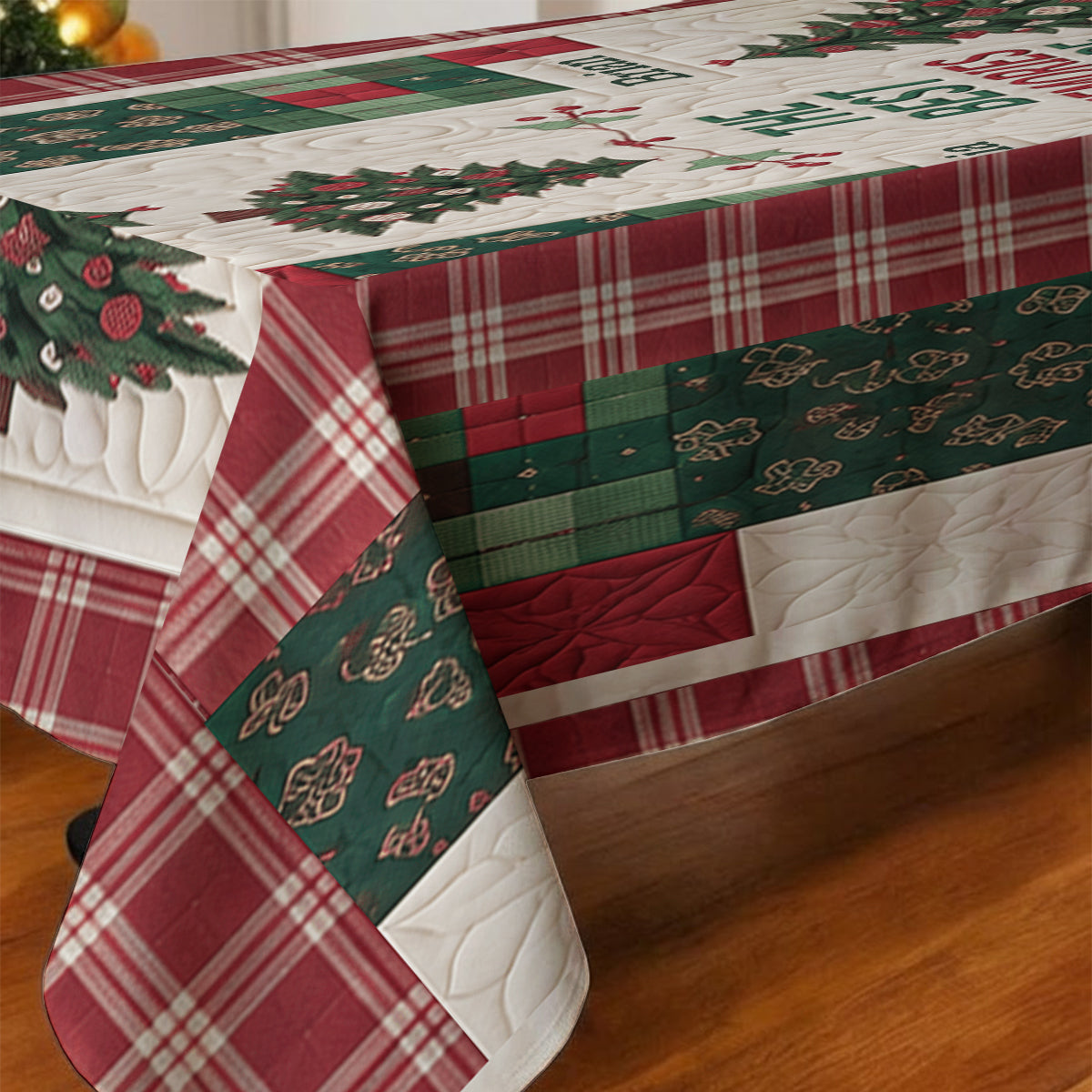 The Best Memories - Personalized Family Table Cloth Cover