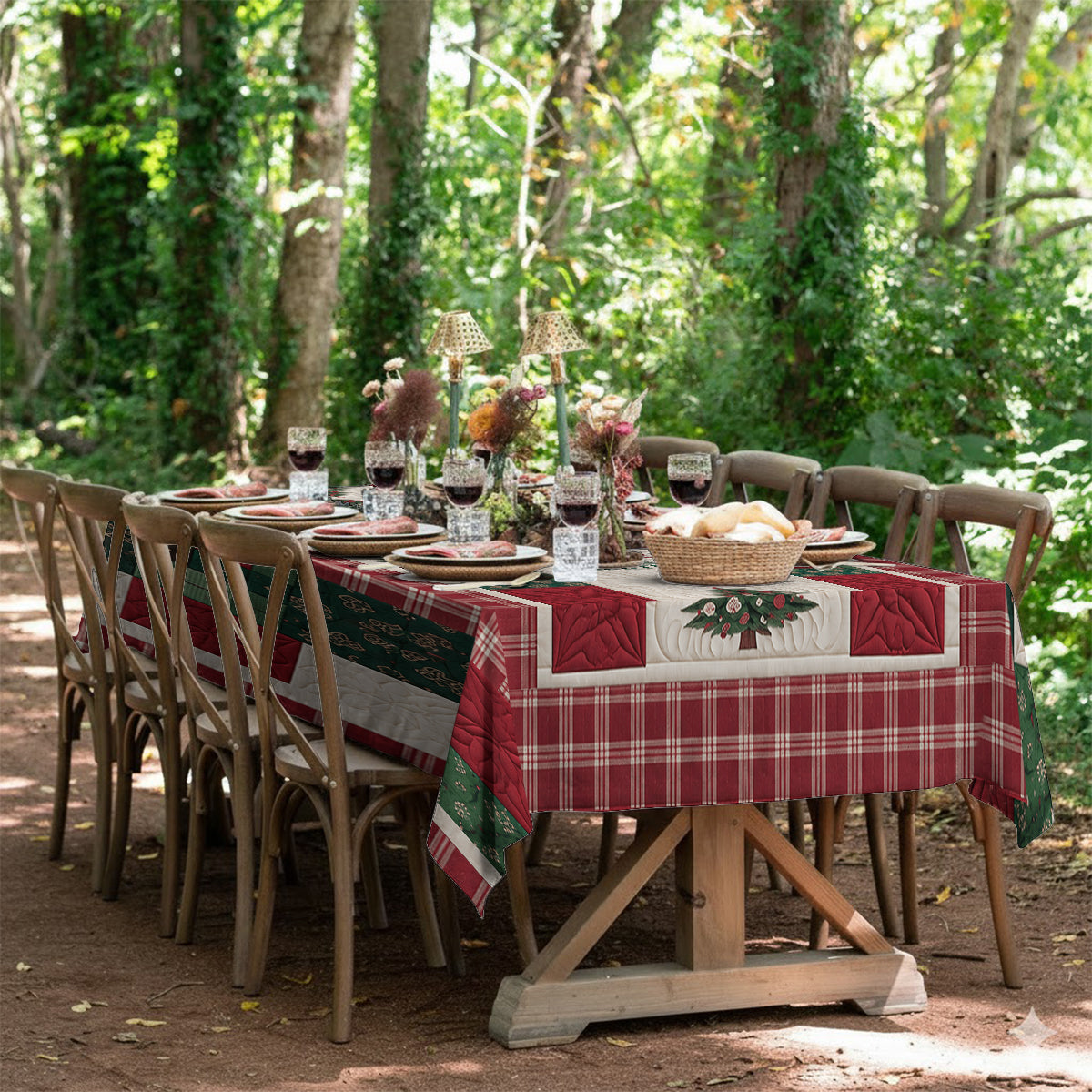 The Best Memories - Personalized Family Table Cloth Cover