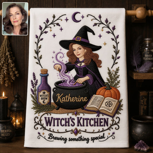 Witch Kitchen - Personalized Witch Towel