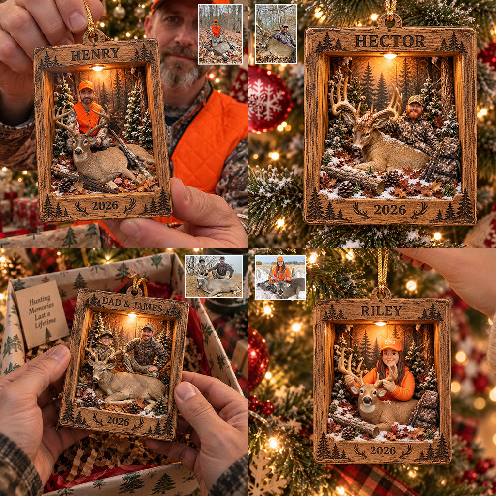 Hunting Prize - Personalized Hunting Ornament