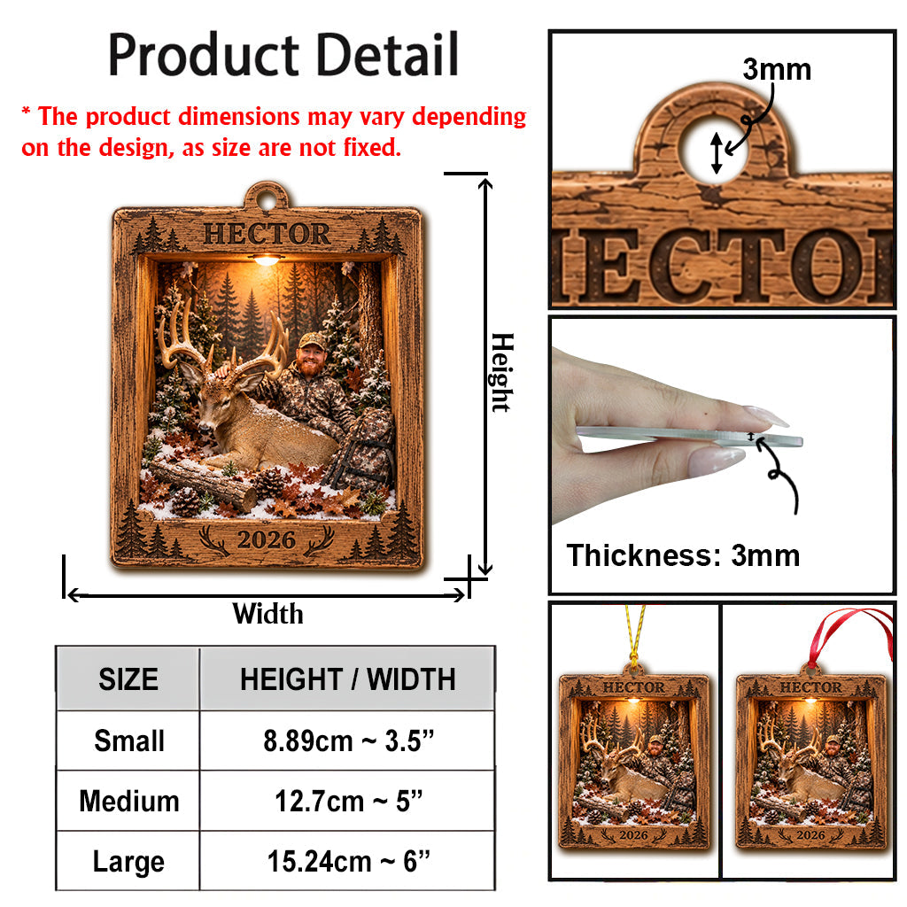Hunting Prize - Personalized Hunting Ornament