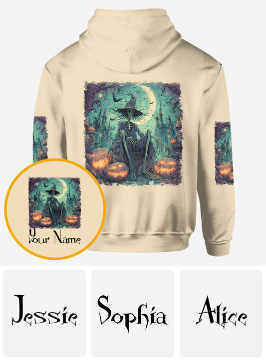 Town Of Halloween - Personalized Witch All Over Shirt
