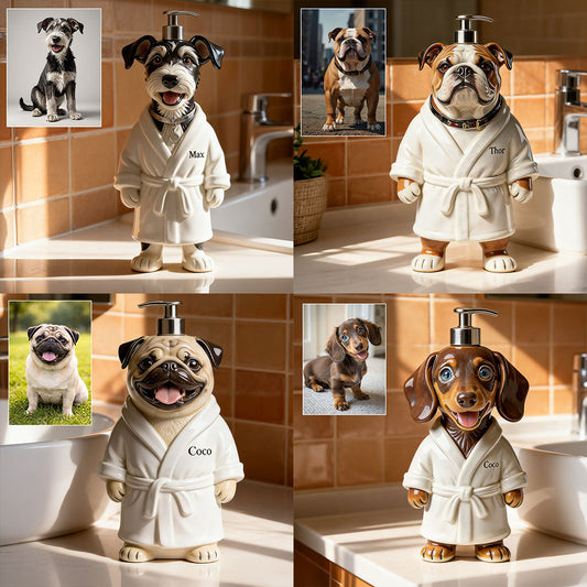 Luxury Pet Spa - Personalized Dog Soap Dispenser