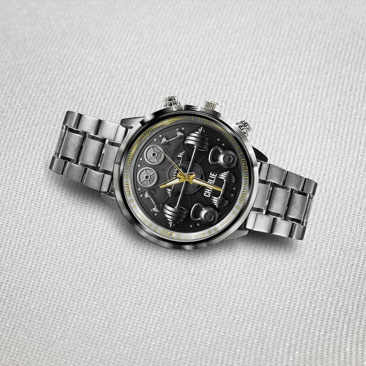 No Pain No Gain - Personalized Fitness Hand Watch