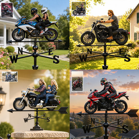 Ride Together - Personalized Biker Weather Vane