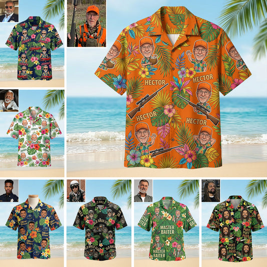 Summer Custom Gift For Him/ Husband/ Father... - Personalized Personalized Gift Hawaiian Shirt
