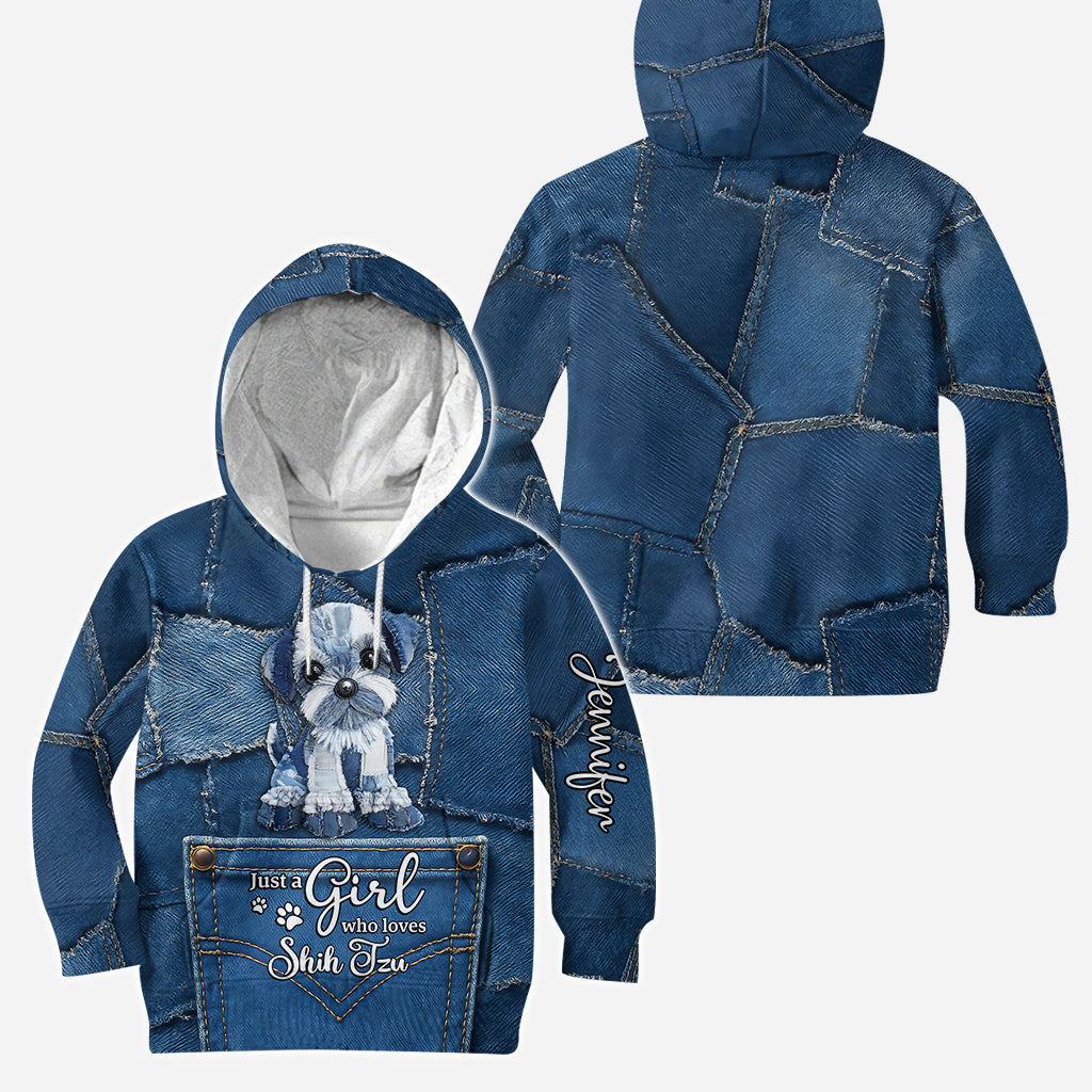 Love Shih Tzu - Personalized Dog Hoodie and Leggings