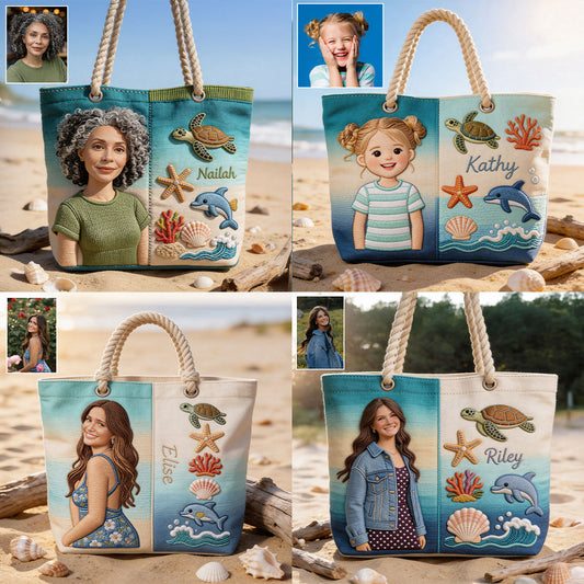 Sea Lovers - Personalized Sea Lover Beach Bag