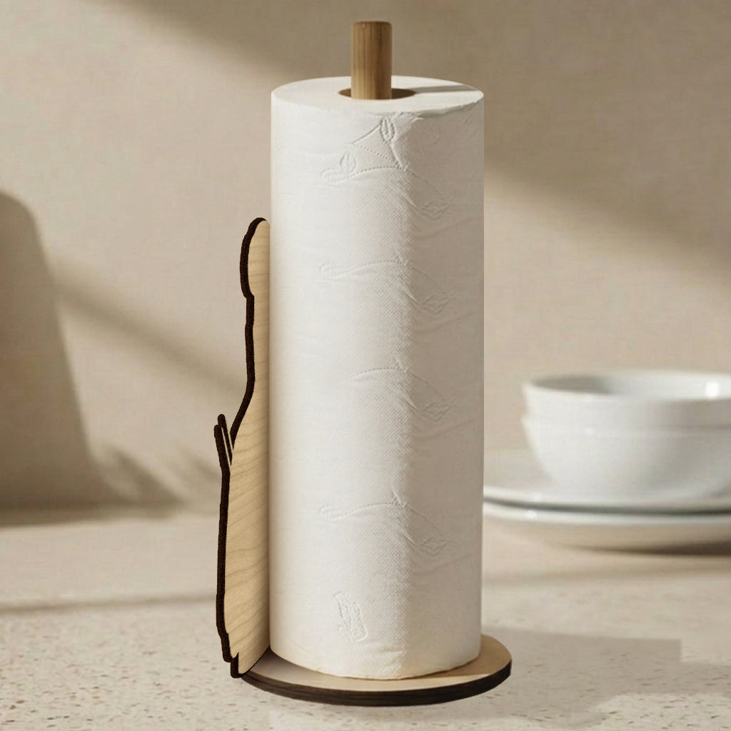 Brisket Won't Smoke Itself - Personalized Grilling Paper Towel Stand