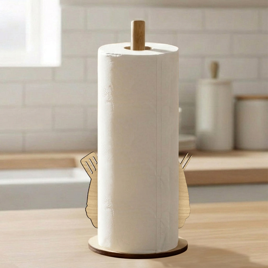 Brisket Won't Smoke Itself - Personalized Grilling Paper Towel Stand