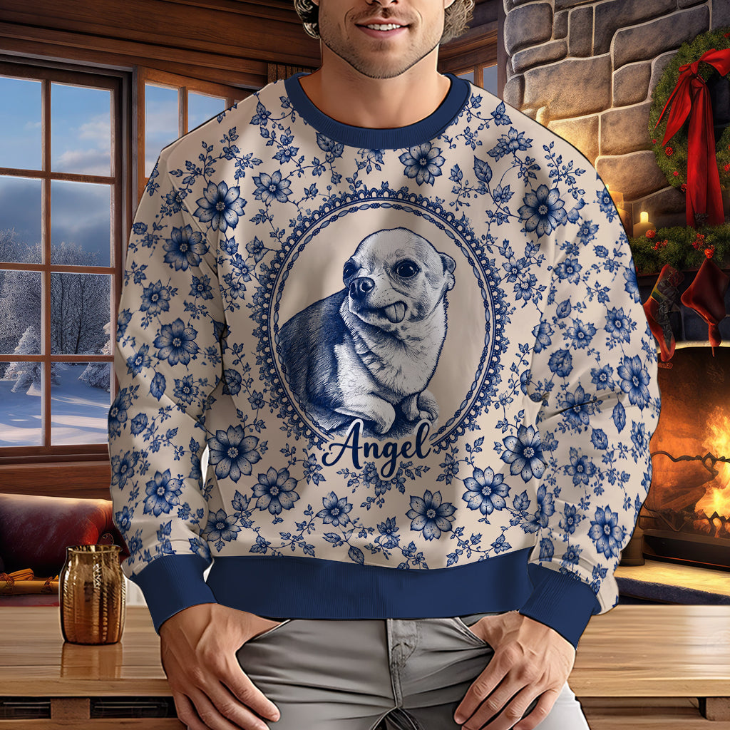 Gift for Pet Owner - Personalized Dog Ugly Sweater