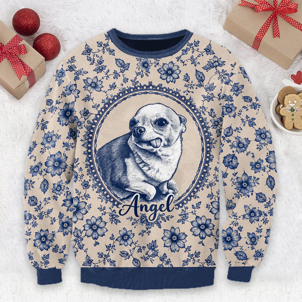 Gift for Pet Owner - Personalized Dog Ugly Sweater
