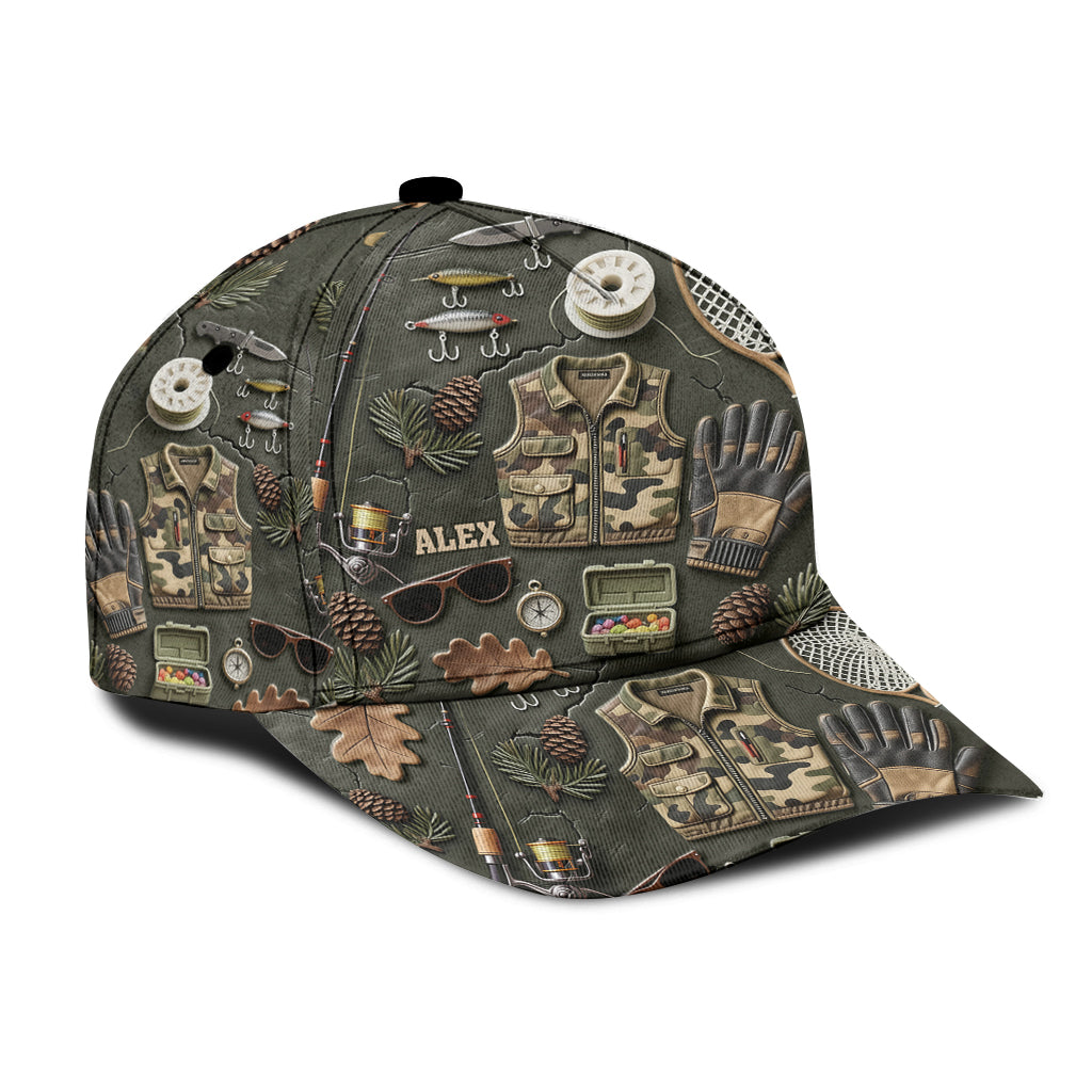 Love Fishing - Personalized Fishing Classic Cap