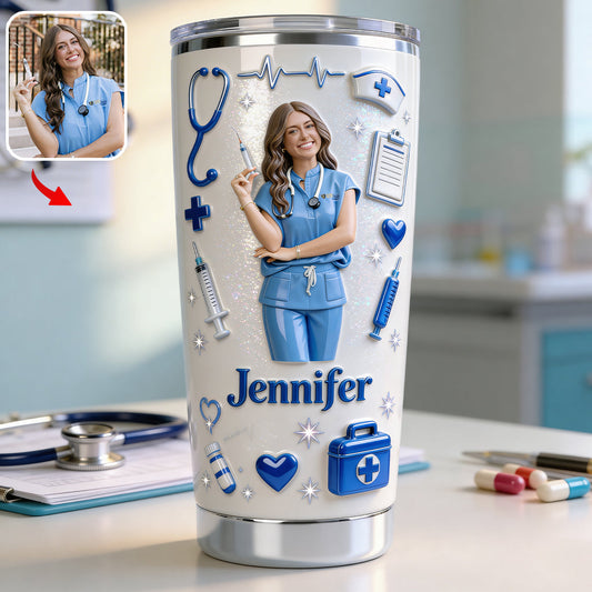 Medical Nurse - Personalized Nurse Tumbler