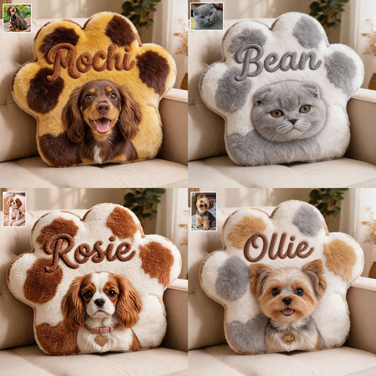 Pur Friend - Personalized Dog Premium Faux Fur Pillow