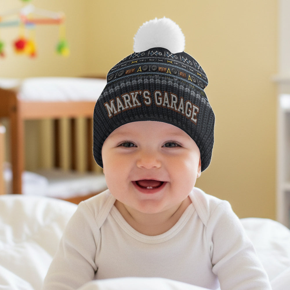 Proud Mechanic - Personalized Mechanic Beanie Hat