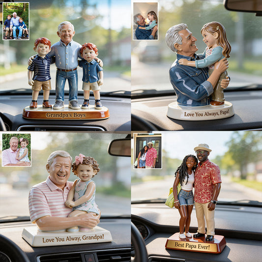 Love You Always - Personalized Grandpa Premium 3D Figurine