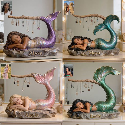 Mermaid Soul - Personalized Mermaid Jewelry Holder