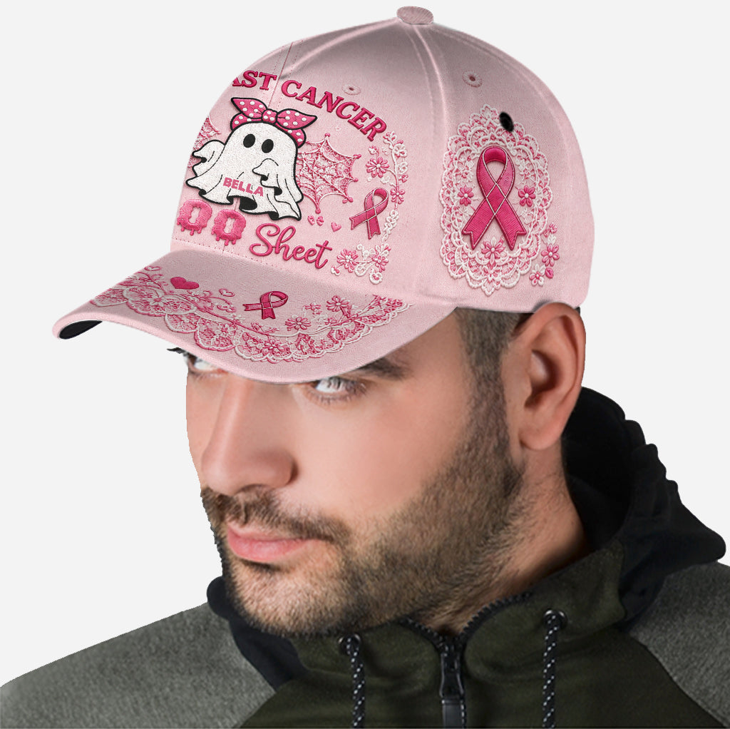Breast Cancer Is Boo Shit - Personalized Breast Cancer Awareness Classic Cap