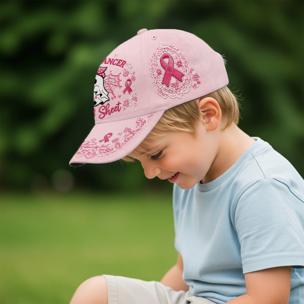 Breast Cancer Is Boo Shit - Personalized Breast Cancer Awareness Classic Cap
