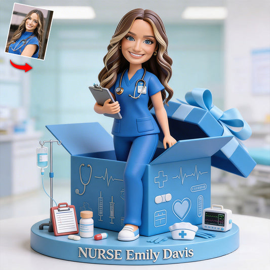 Nurse Gift - Personalized Nurse Custom Shaped Acrylic Plaque