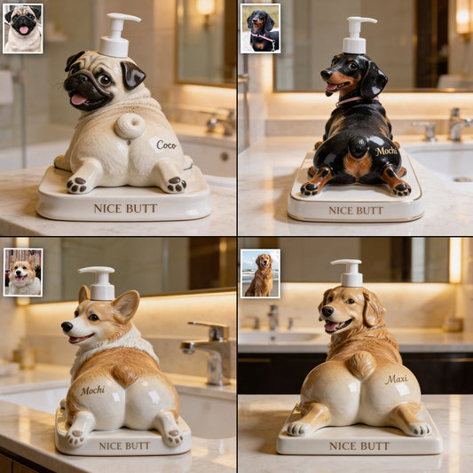 Nice Butt - Personalized Dog Pump Dispenser