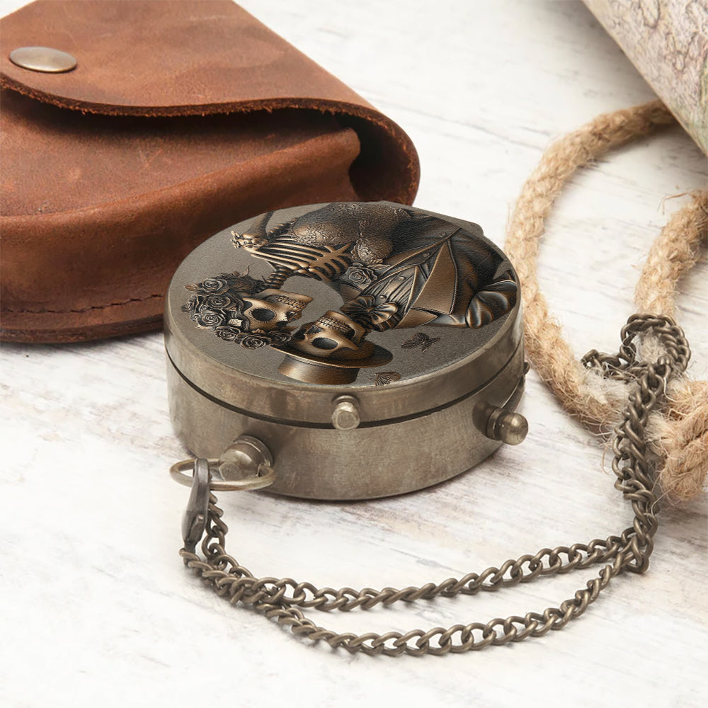 Till Death Do Us Part - Personalized Couple Compass