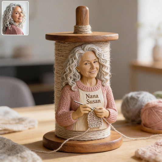 Love Crocheting - Personalized Crocheting Yarn Stand