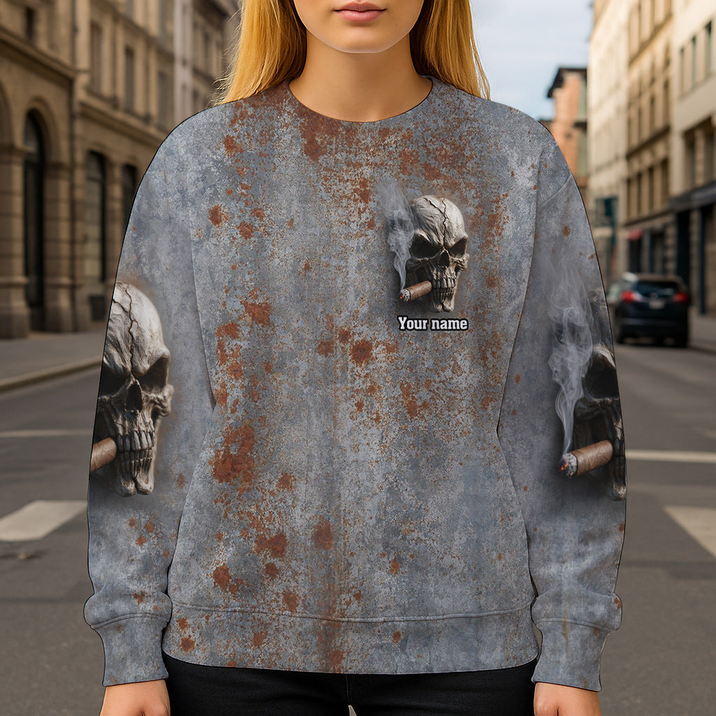Strong Skull - Personalized Skull All Over Shirt