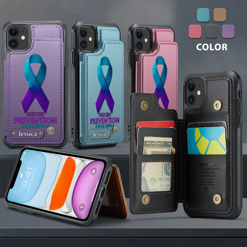 You Matter - Personalized Suicide Prevention Wallet Phone Case