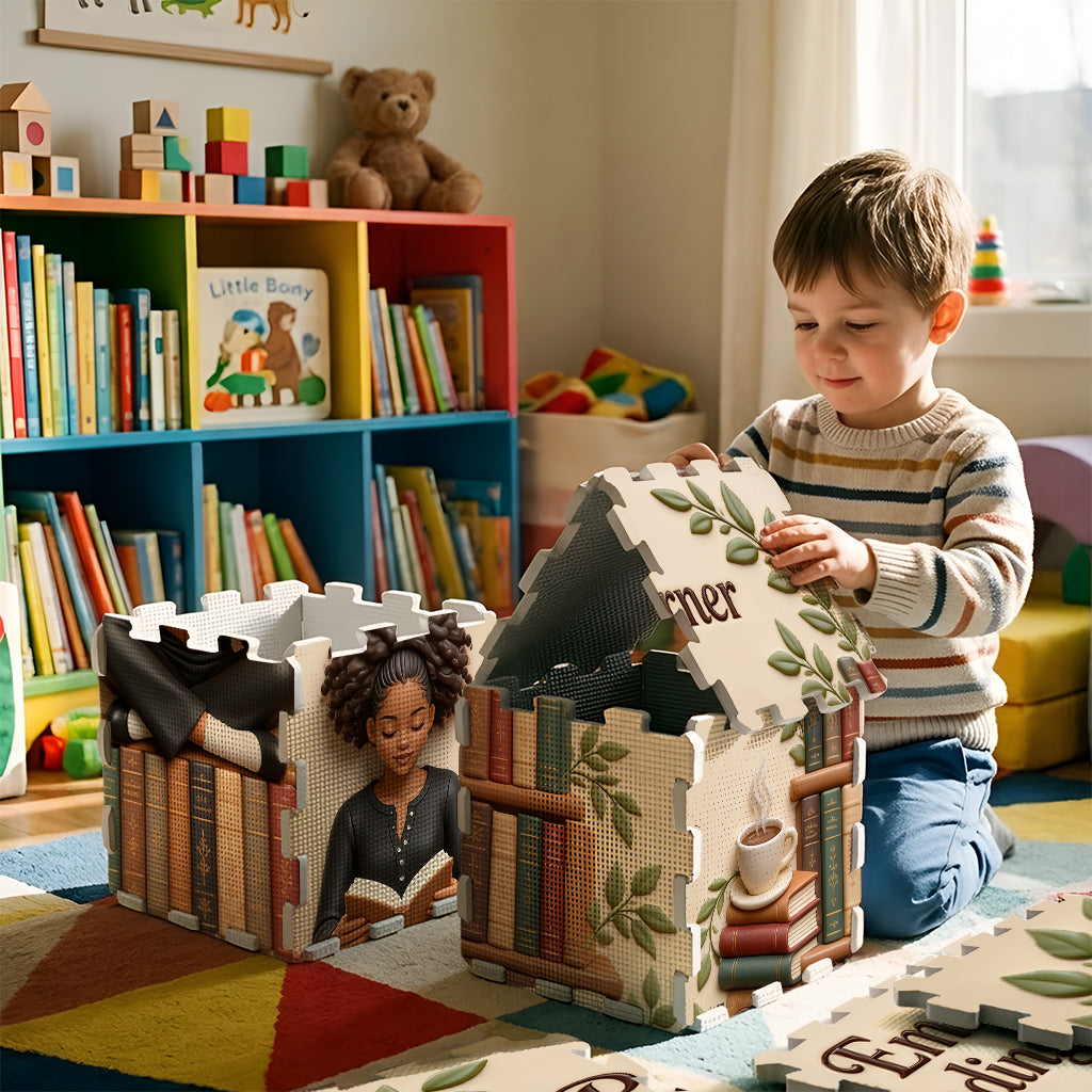 Reading Corner - Personalized Book Foam Puzzle Mat