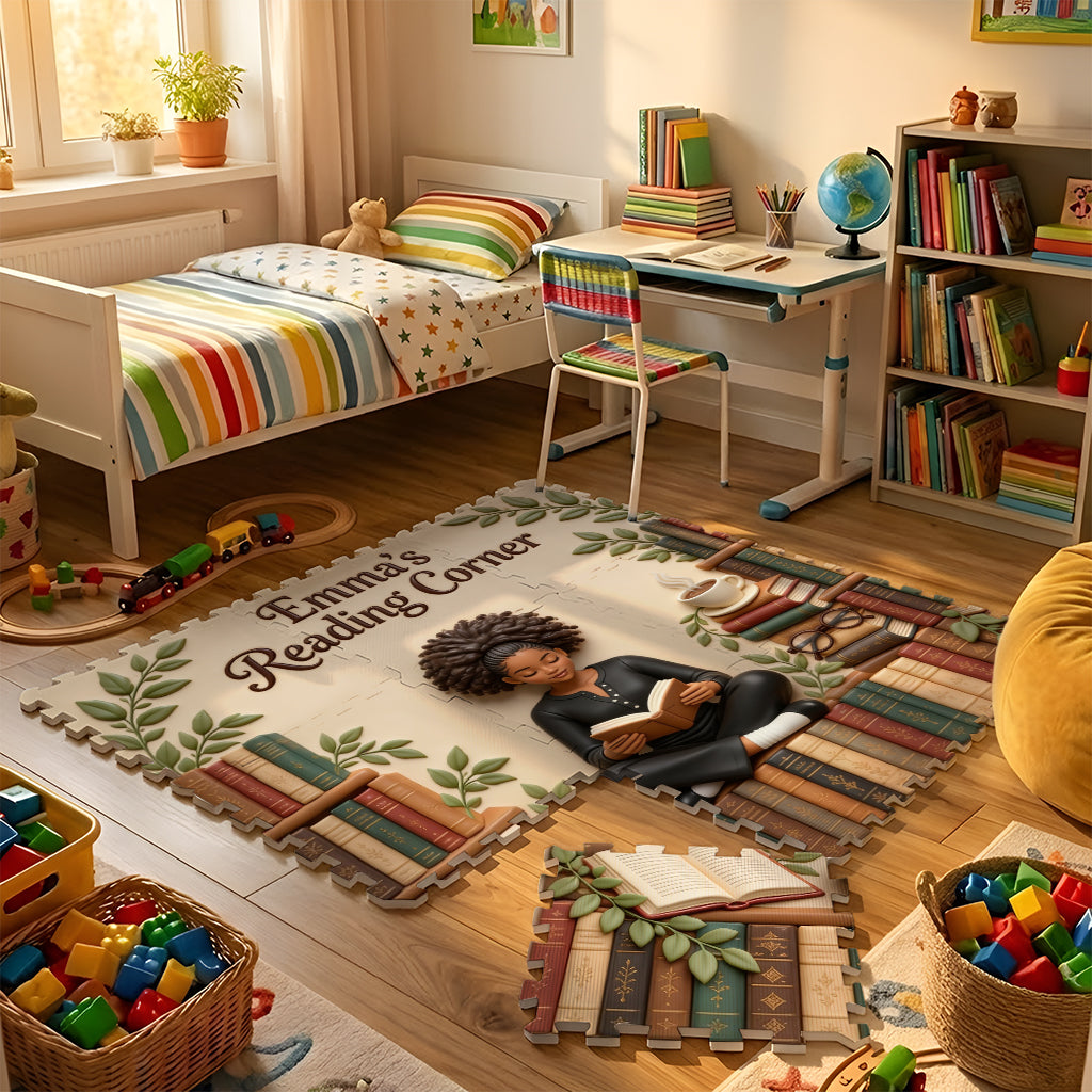 Reading Corner - Personalized Book Foam Puzzle Mat