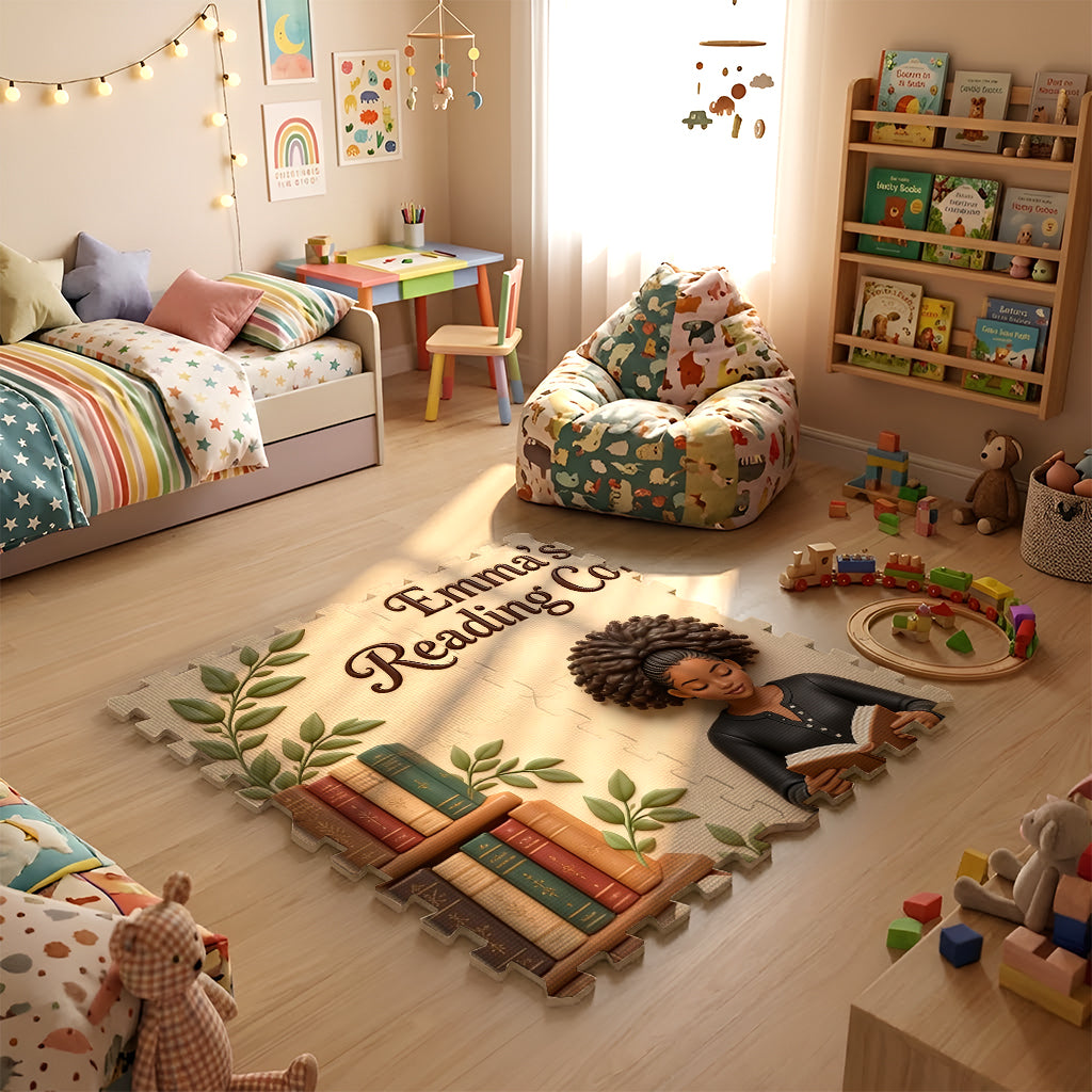 Reading Corner - Personalized Book Foam Puzzle Mat