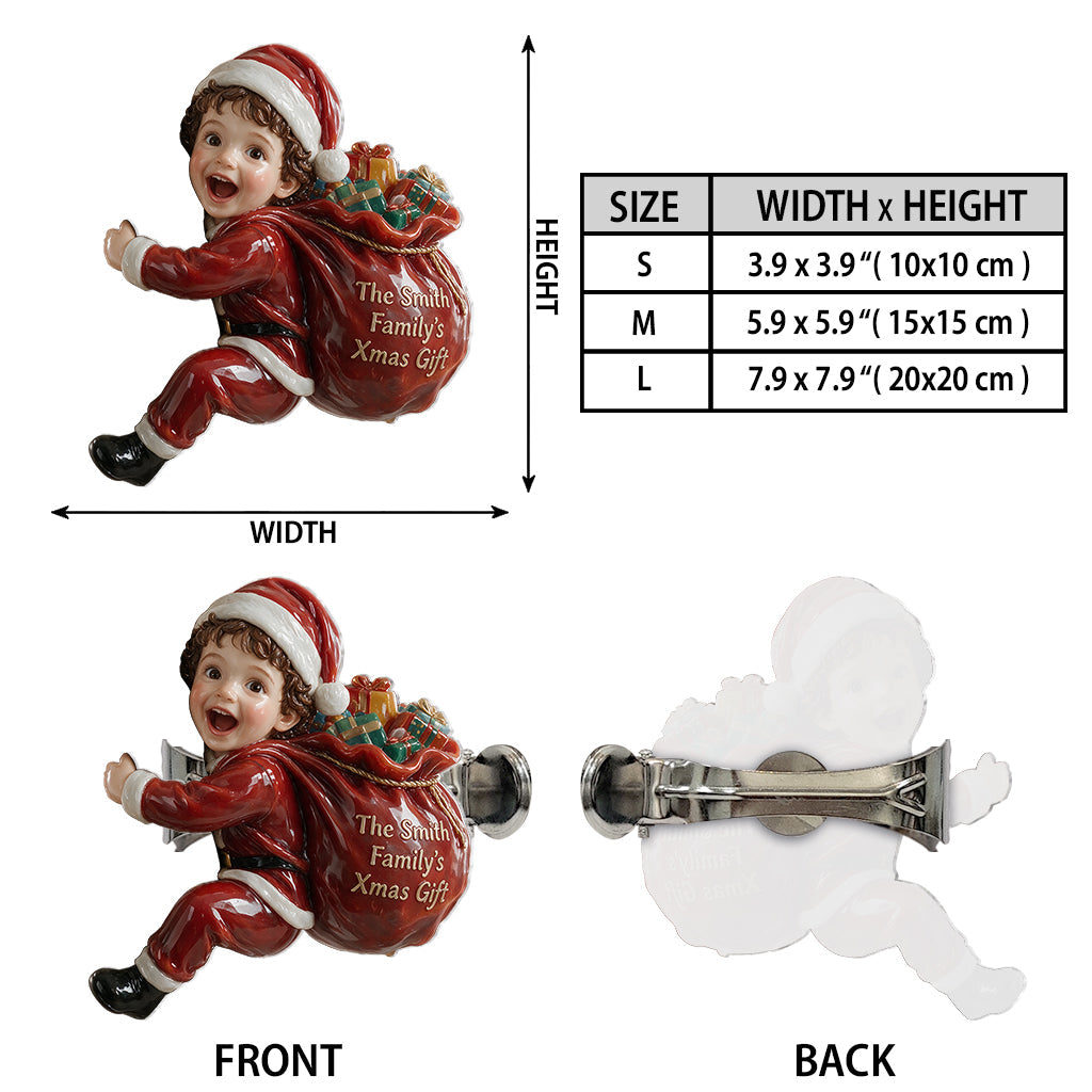Santa's Helper - Personalized Kid Curtain Tieback
