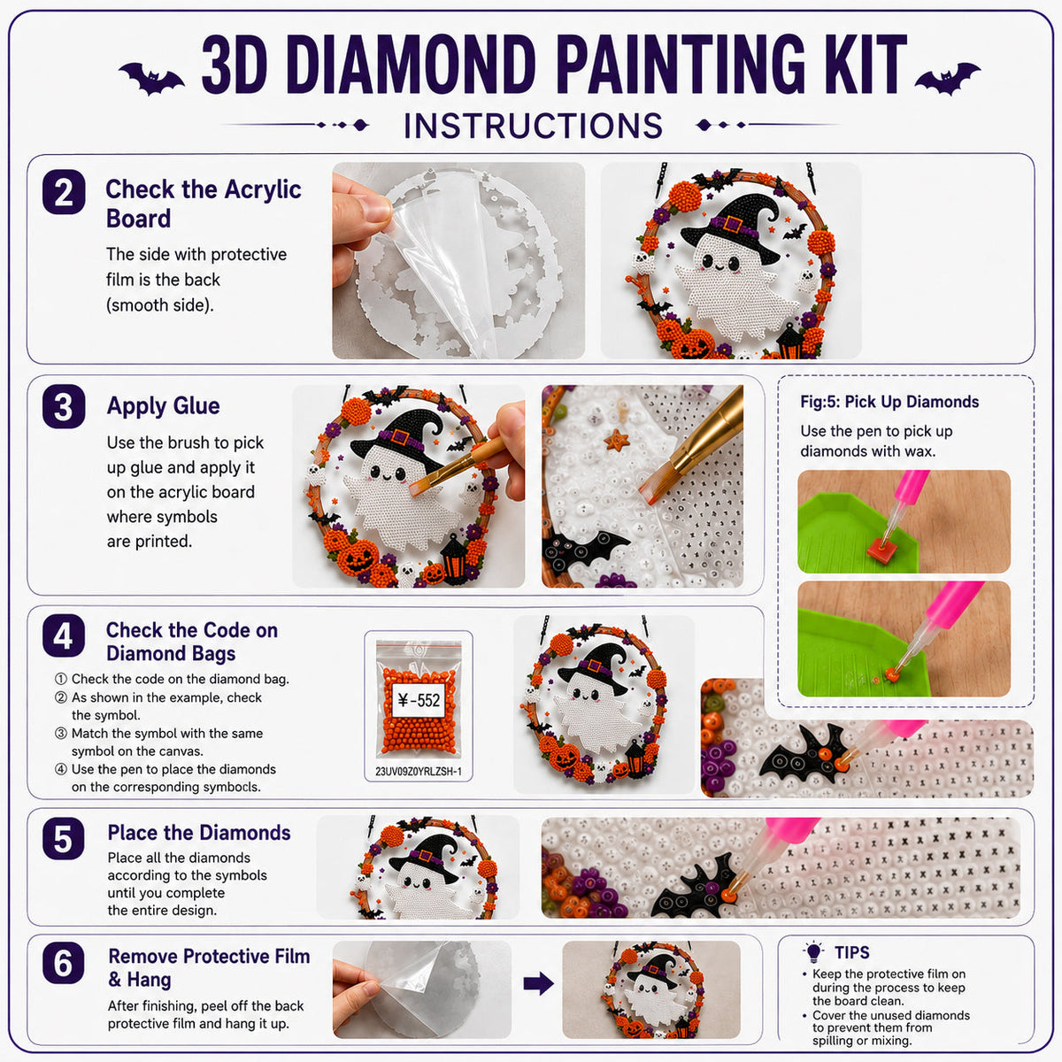 Merry Christmas My Love - Personalized Highland Cow Diamond Painting Ornament Kit