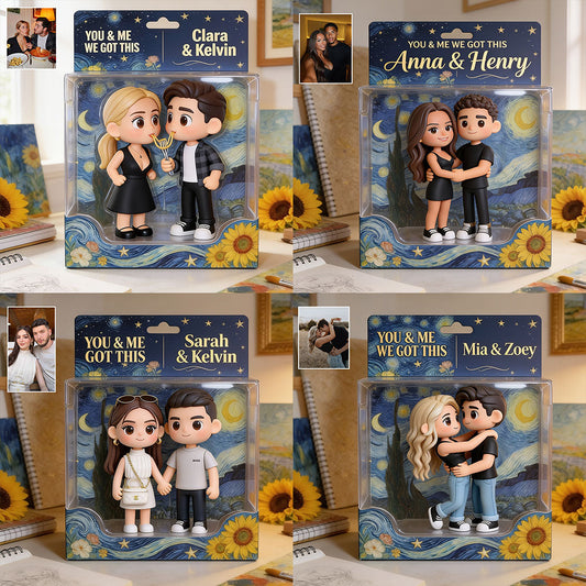 You & Me We Got This - Personalized Couple Acrylic Display Box