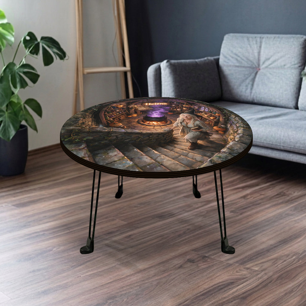 Witch's Secret Chamber - Personalized Witch Table Custom Shape