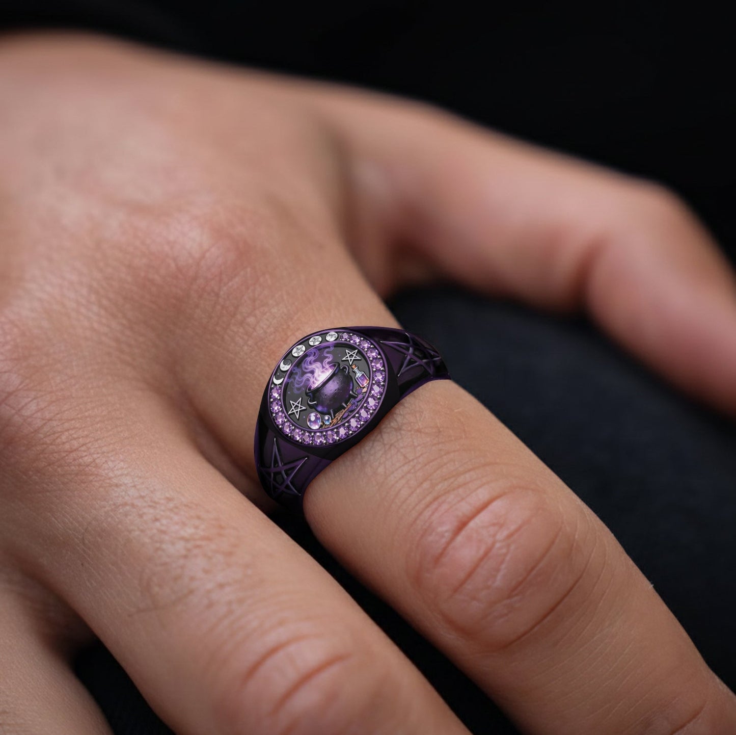 Witch Craft - Personalized Witch Signet Ring
