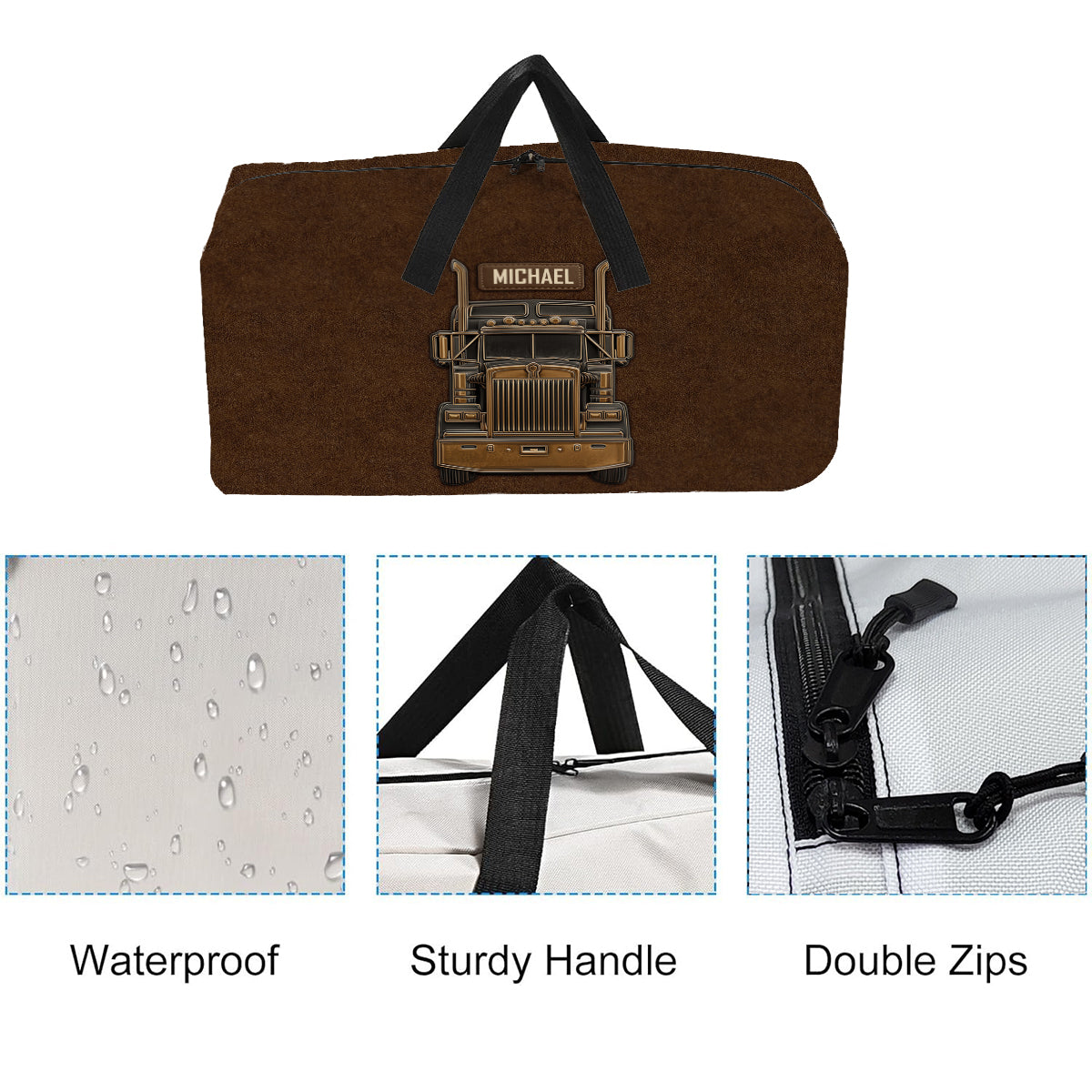 Truck Driver - Personalized Trucker Duffle Bag
