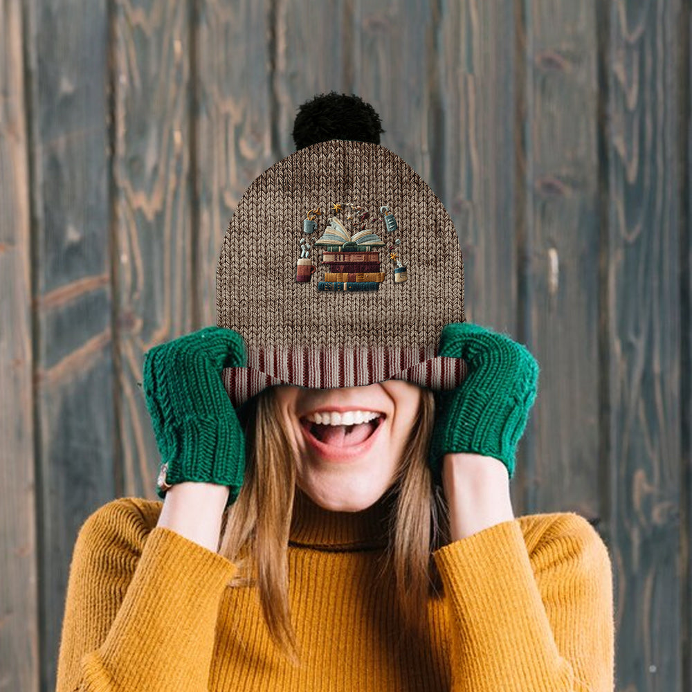 Reading Is My Love - Personalized Book Beanie Hat