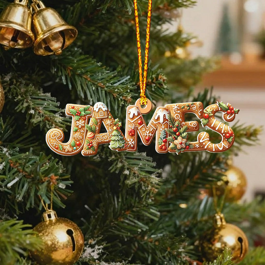 Merry Grinchmas - Personalized Family Premium 3D Ornament