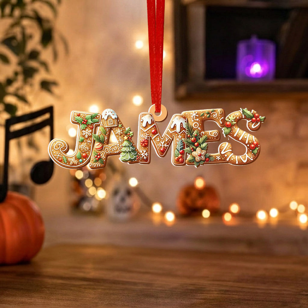 Merry Grinchmas - Personalized Family Premium 3D Ornament
