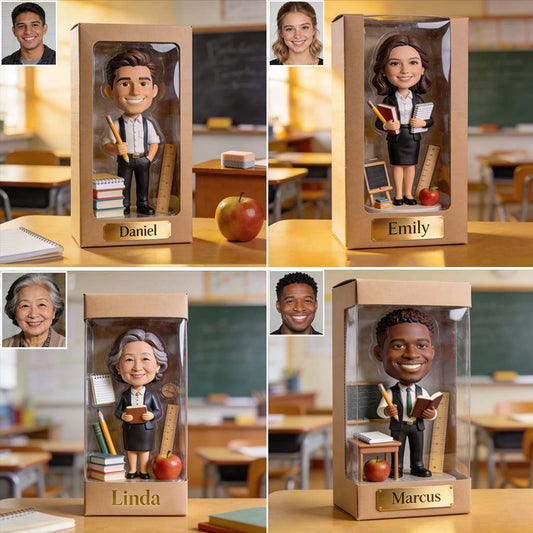Teacher Gifts Custom From Photo - Personalized Teacher Custom Shaped Acrylic Plaque