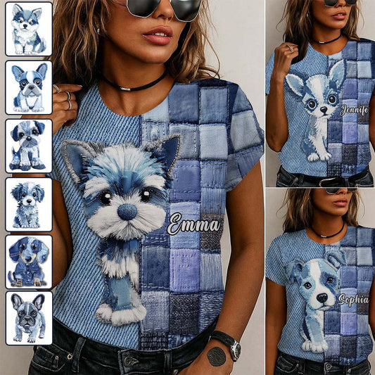 Love Golden Retriever - Personalized Dog All Over Shirt
